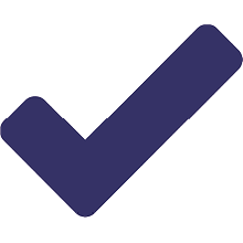 Checkmark in Circle-navy
